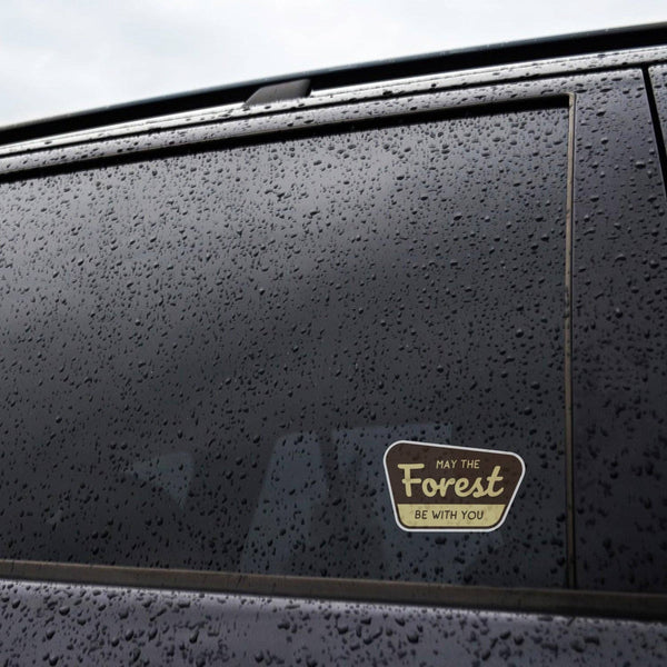 May the Forest Be With You Sticker