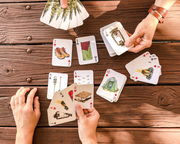 Camping Playing Cards