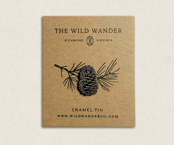 Pinecone Enamel Pin