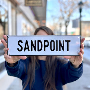 Sandpoint Metal Sign