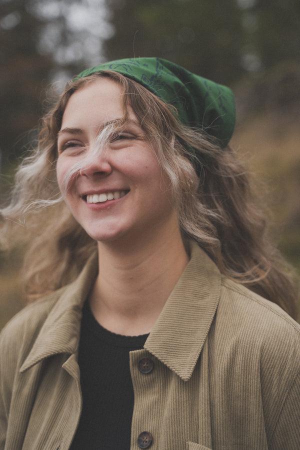 Keep Idaho Free Green Bandana