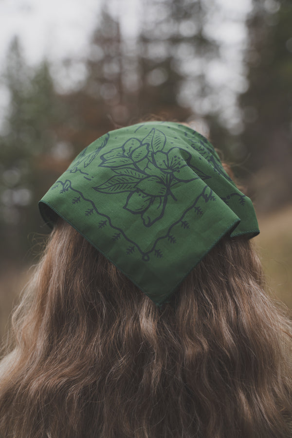 Keep Idaho Free Green Bandana