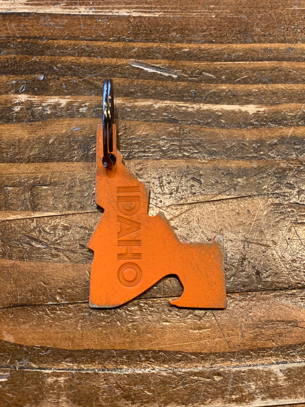 Idaho Stamped Outside Keychain