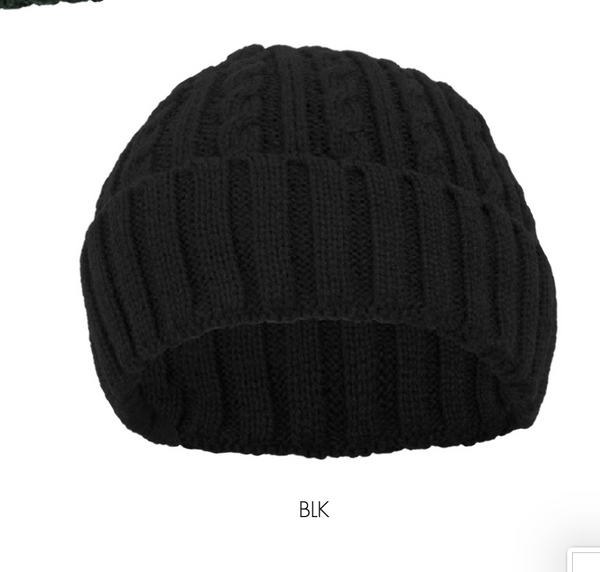 BROOKE BEANIE - BLACK