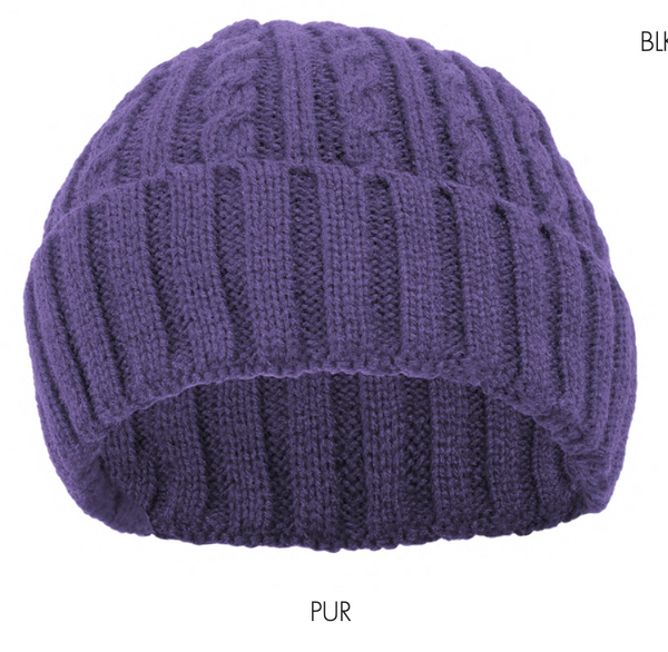 BROOKE BEANIE - PURPLE