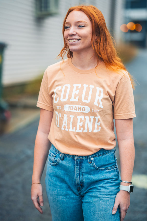 Coeur d'Alene Collegiate Sand Dune Tee