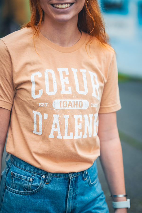 Coeur d'Alene Collegiate Sand Dune Tee