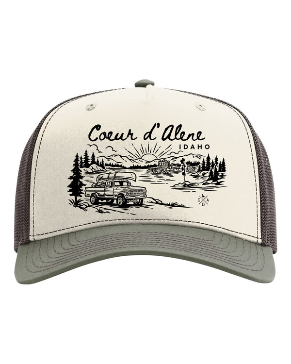 Coeur d'Alene Lakebound Trucker Hat