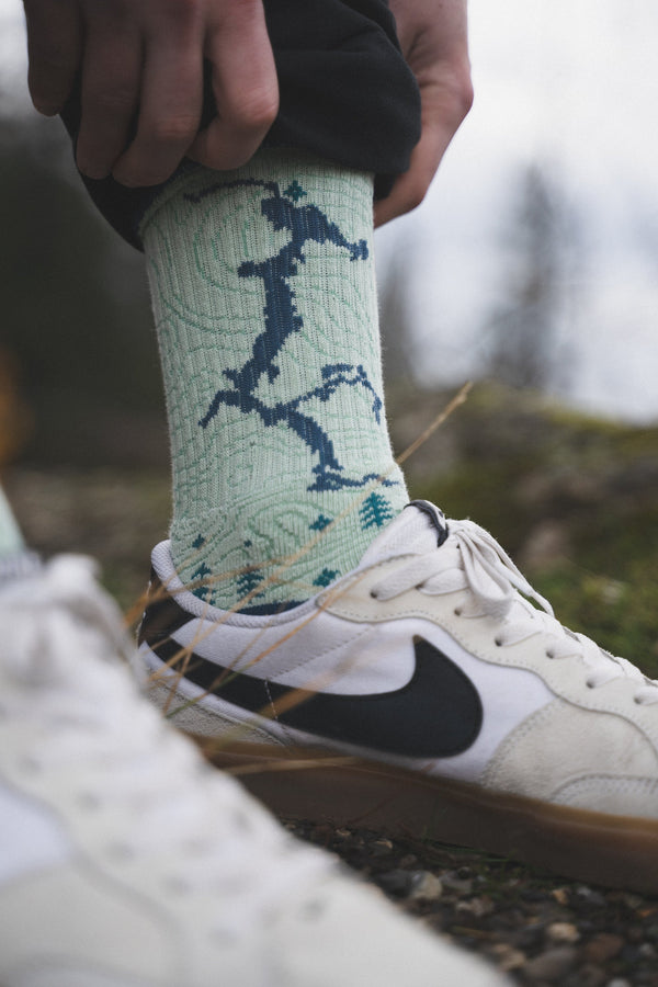 Lake Coeur d'Alene Socks