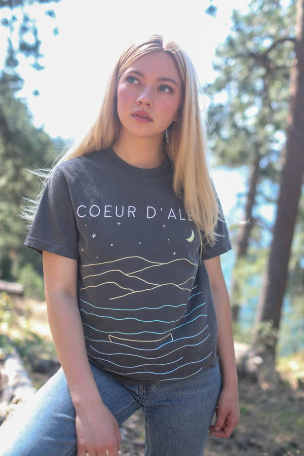 Coeur d'Alene Night Views Tee