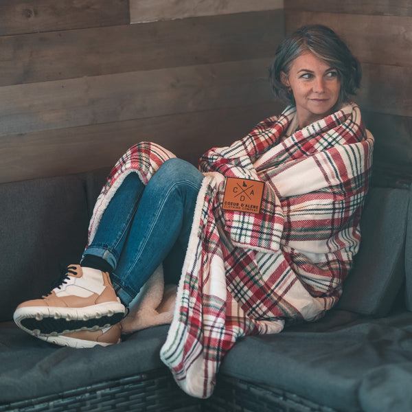 Coeur d'Alene Plaid Blanket