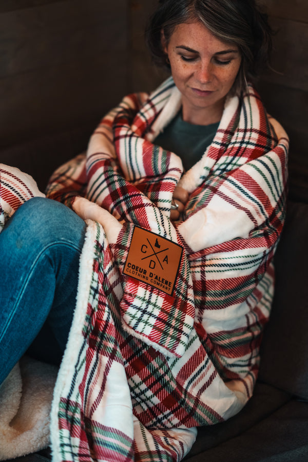 Coeur d'Alene Plaid Blanket