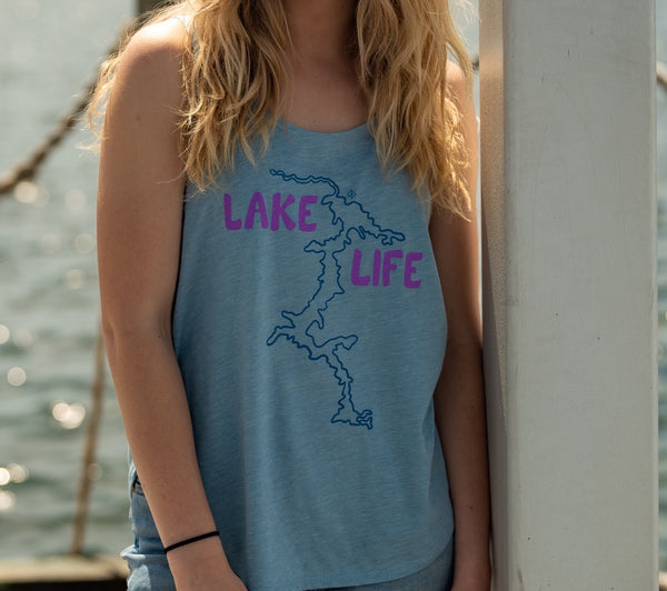 Womens Lake Life Tank Top