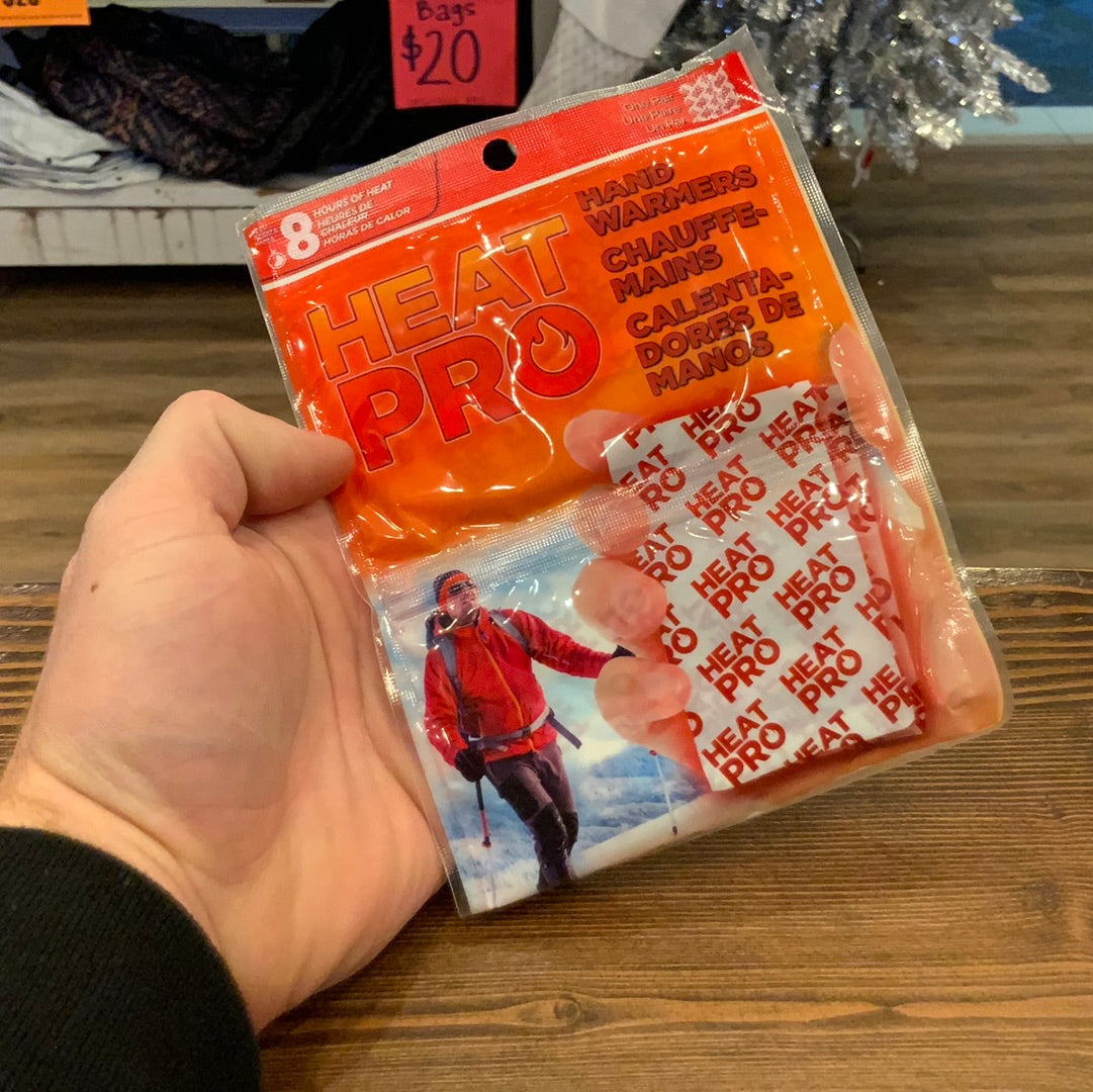 Heat Pro Hand Warmers CDA IDAHO Clothing Company