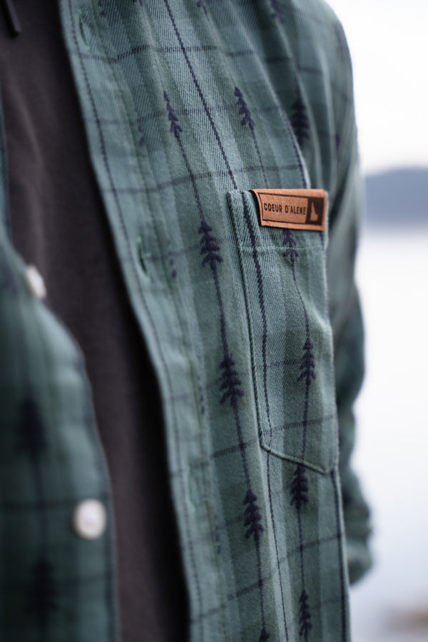 Evergreen Flannel