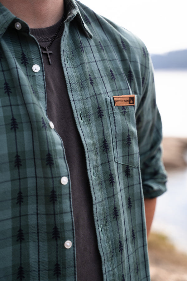 Evergreen Flannel