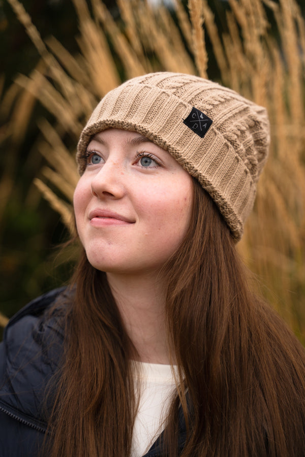 BROOKE BEANIE - KHAKI