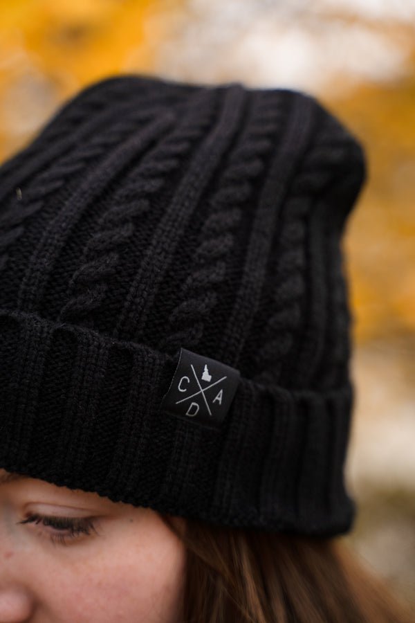 BROOKE BEANIE - BLACK