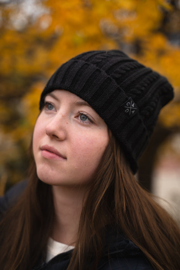 BROOKE BEANIE - BLACK