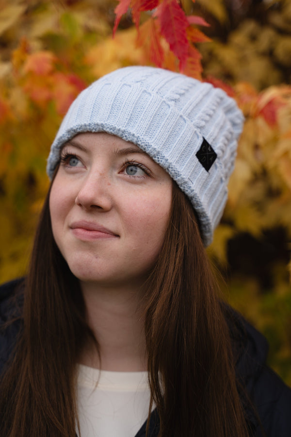 BROOKE BEANIE - LIGHT BLUE