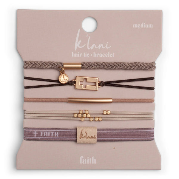 K'Lani Faith Hair Tie Bracelet