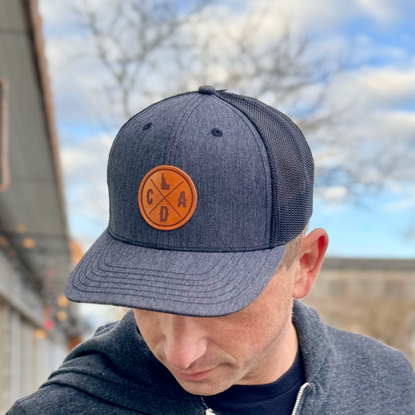 Heather top gray hat