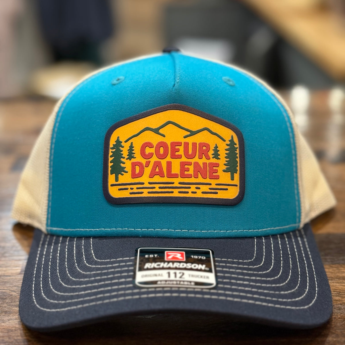 Coeur d’Alene Vintage Camp Hat – CDA IDAHO Clothing Company