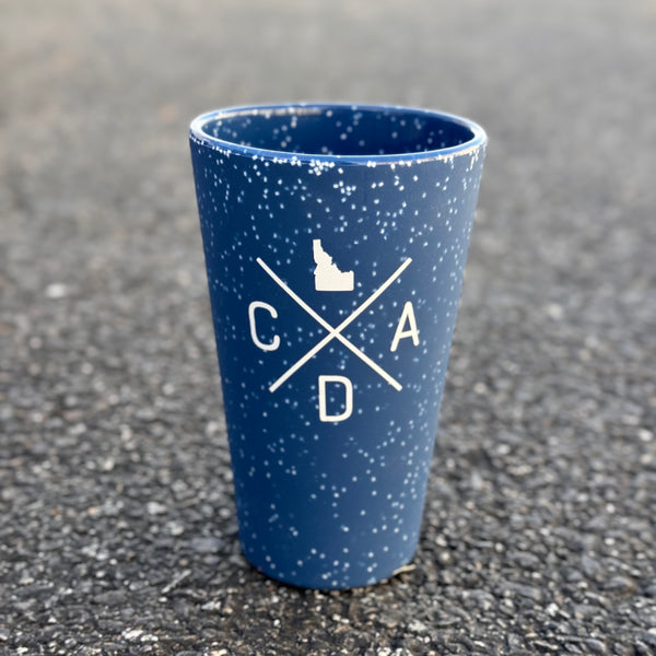 Silipint 16oz Coffee Tumbler Speckled Blue CDA Logo