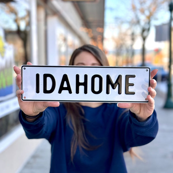 IDAHOME Metal Sign