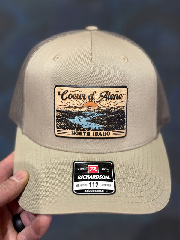 Good Morning Coeur d’Alene Khaki Hat