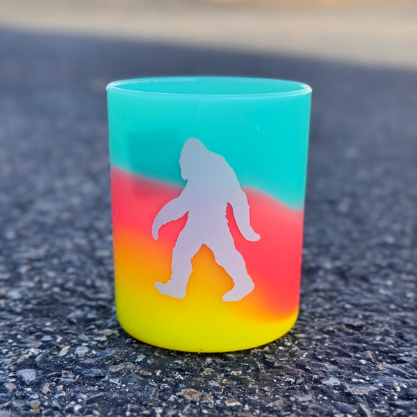 Silipint 12oz Rocks Aurora Bigfoot Silhouette