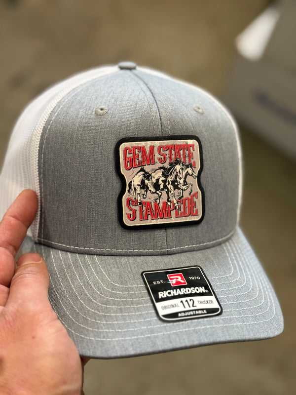 OG Gem State Stampede Trucker Hat (Heather / White)