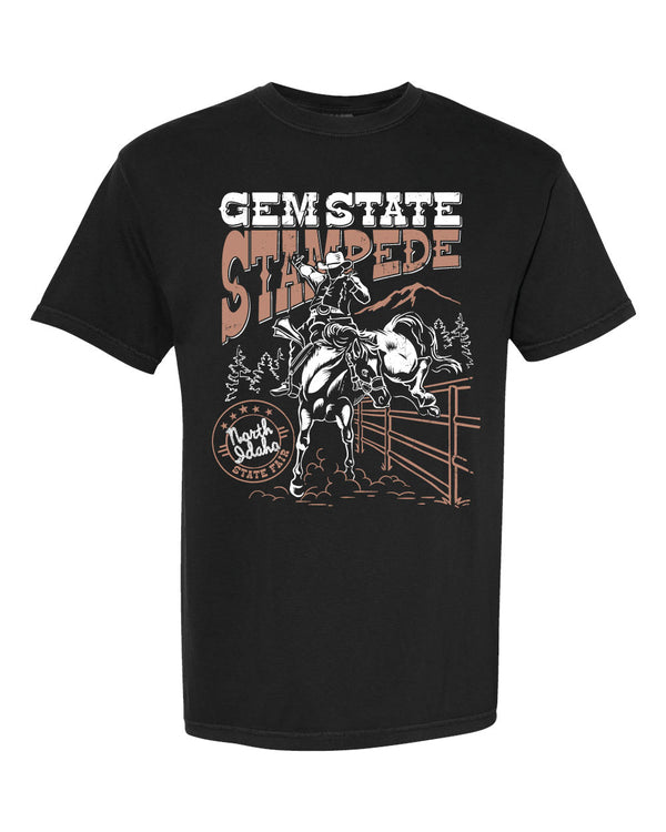 Black Gem State Rodeo Tee