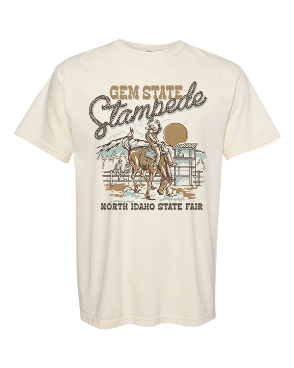 Ivory Gem State Rodeo Tee