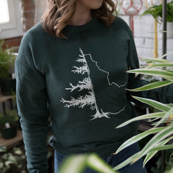 Heather Forest Green IdaTree Sweatshirt