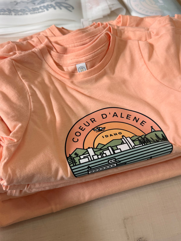 Coeur d’Alene Draws The Line Kids Tee