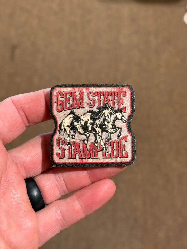 OG Gem State Stampede - Wooden Magnet (Printed)