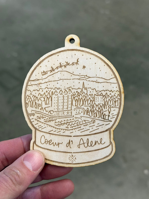 CDA In A Globe Ornament
