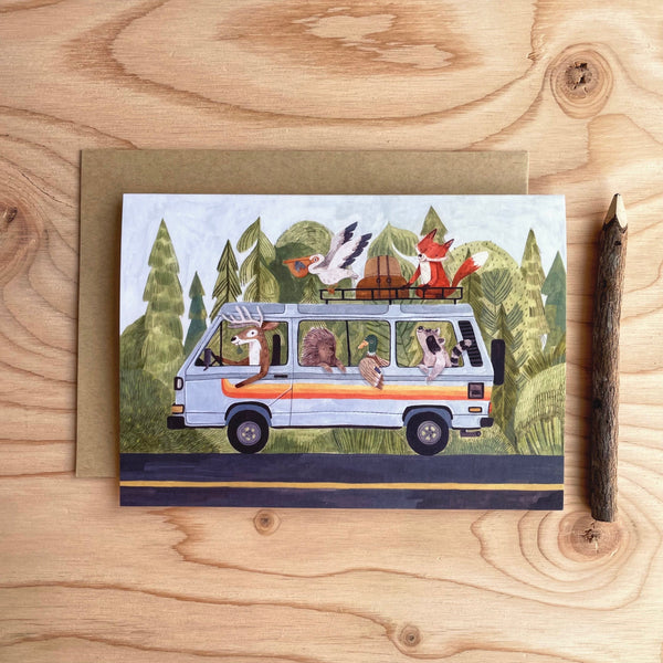 Van Life 5" x 7" Greeting Card