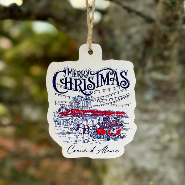 Merry Christmas on Sherman Avenue Ornament