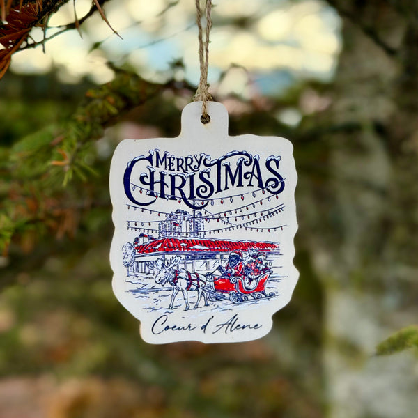 Merry Christmas on Sherman Avenue Ornament