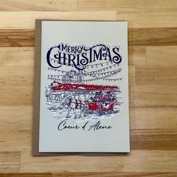 Merry Christmas On Sherman Avenue Card