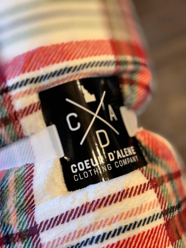 Coeur d'Alene Plaid Blanket