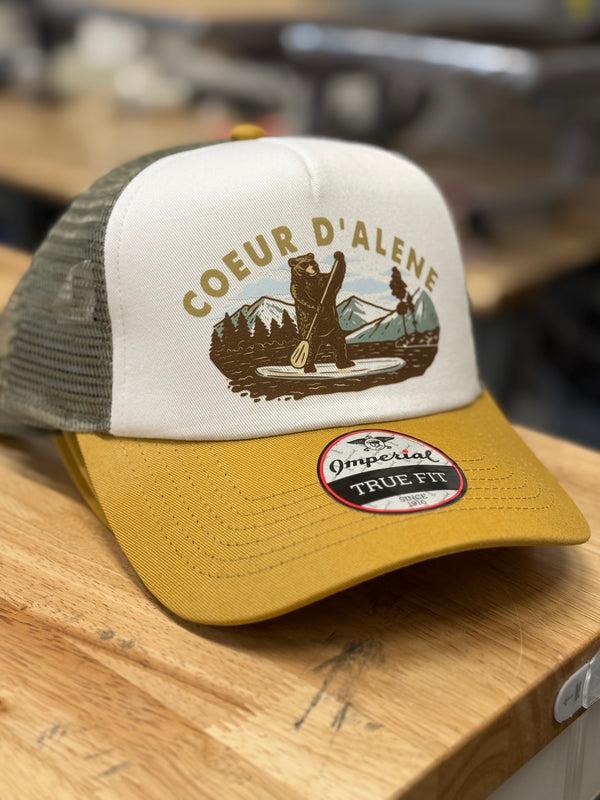 Coeur d’Alene Paddleboard Bear Hat