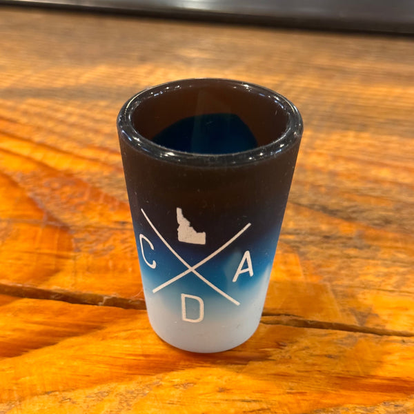 Silishots 1.5oz Shot Glass Moon Beam CDA LOGO