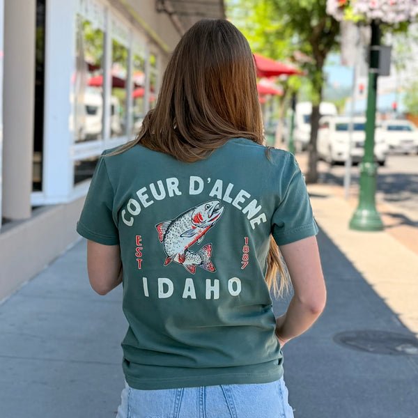 Coeur d'Alene Cutthroat Trout Alpine Tee