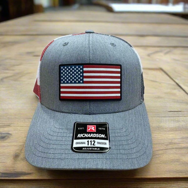 American Flag Trucker Hat