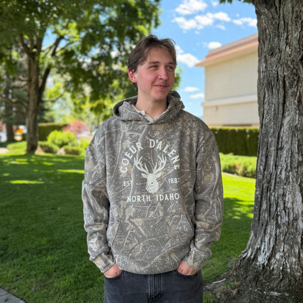 Coeur d'Alene Elk Hunter Deadwood Hoodie