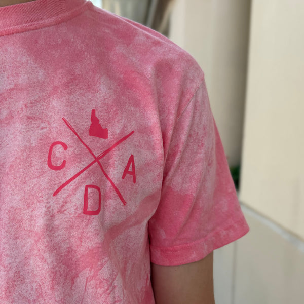 Coeur d'Alene Sunny Daze Tee - Hibiscus