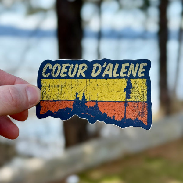 Coeur d'Alene Tubbs View Sticker